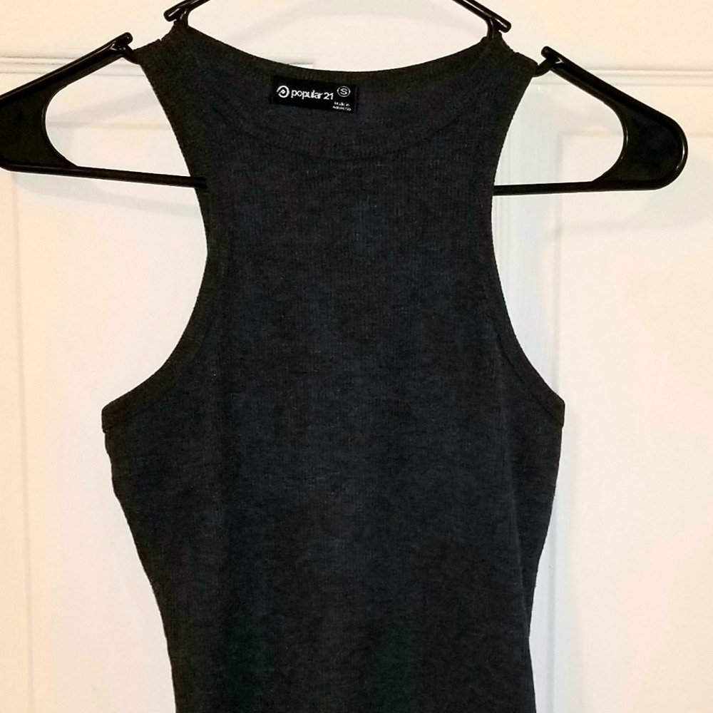 Popular 21 Grey Dress